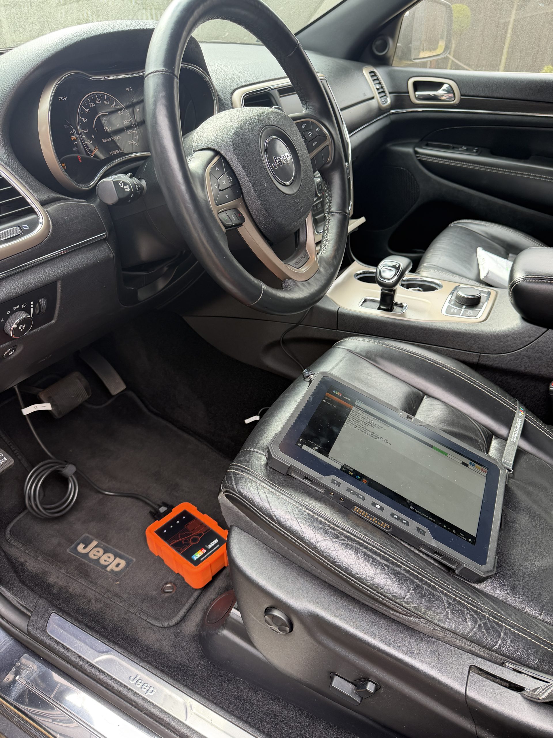 Odczyty EDR Jeep Grand Cherokee