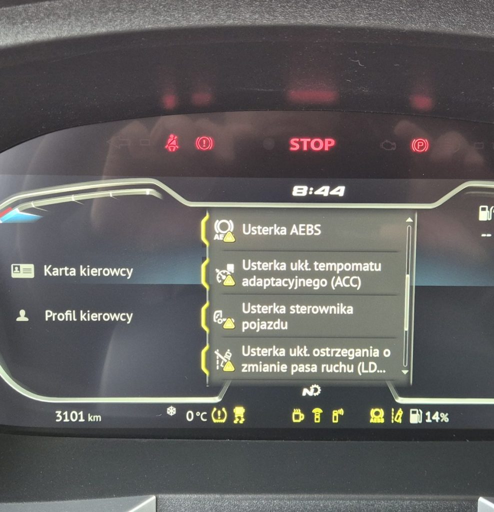 Wyłączanie systemów ESP ASR ABS
